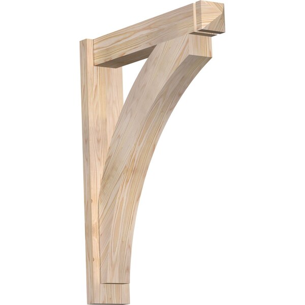 Ekena Millwork Thorton Smooth Arts and Crafts Outlooker, Douglas Fir, 5 1/2"W x 26"D x 34"H OUT06X26X34THR03SDF - main